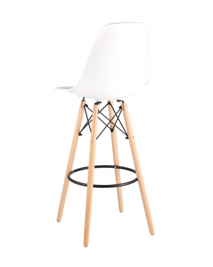 Стул барный EAMES DSW белый
