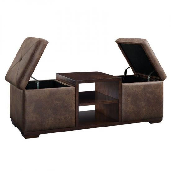 Банкетка Bos с полкой для обуви