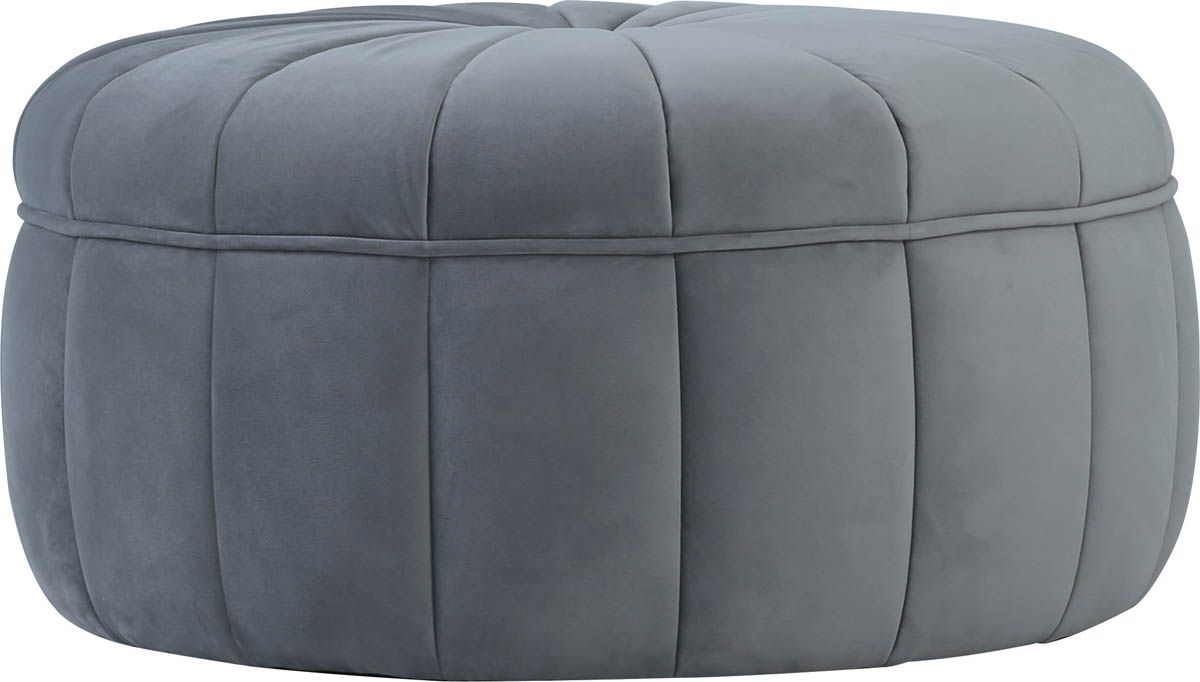 Большой круглый пуф Fraction