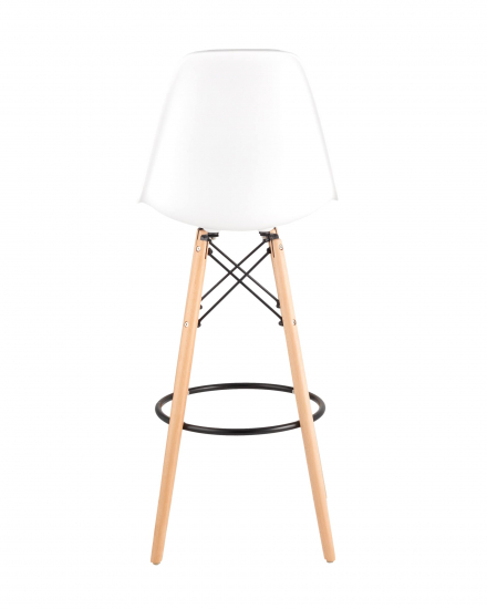 Стул барный EAMES DSW белый