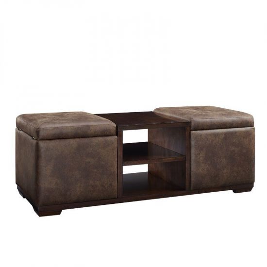 Банкетка Bos с полкой для обуви