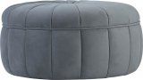 Большой круглый пуф Fraction