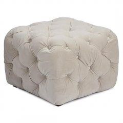 Пуф Nely с каретной стяжкой